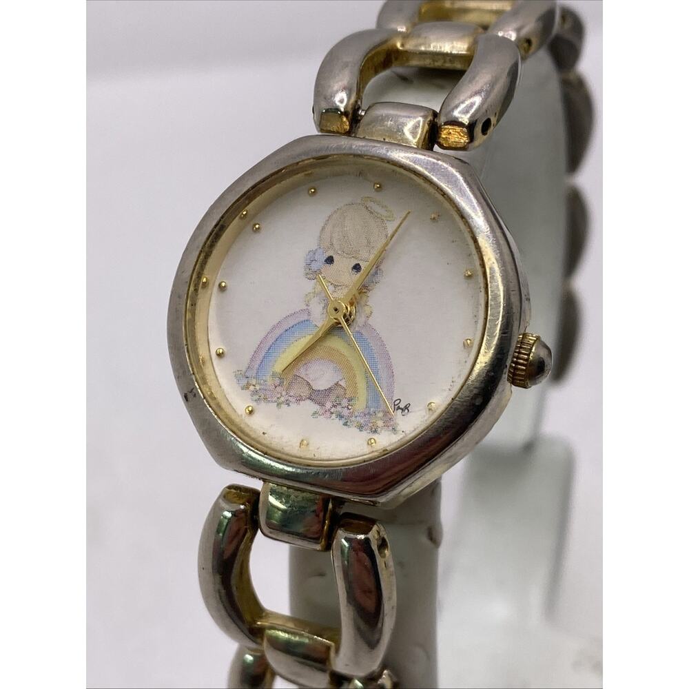 Vintage Enesco Valdawn Womens Rainbows Love Watch Works New Battery